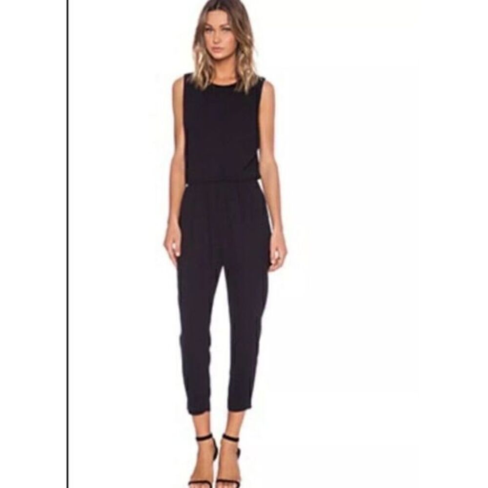 Blaque Label Black Sleeveless Jumpsuit